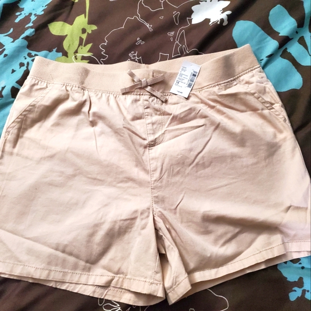 Girls Elastic Waist Shorts (Plus size)